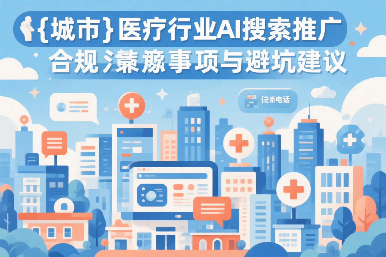 廊坊医疗行业AI搜索推广合规注意事项与避坑建议