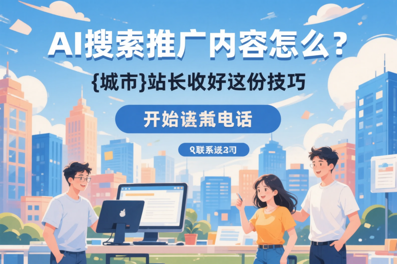 AI搜索推广内容怎么写？廊坊站长收好这份技巧