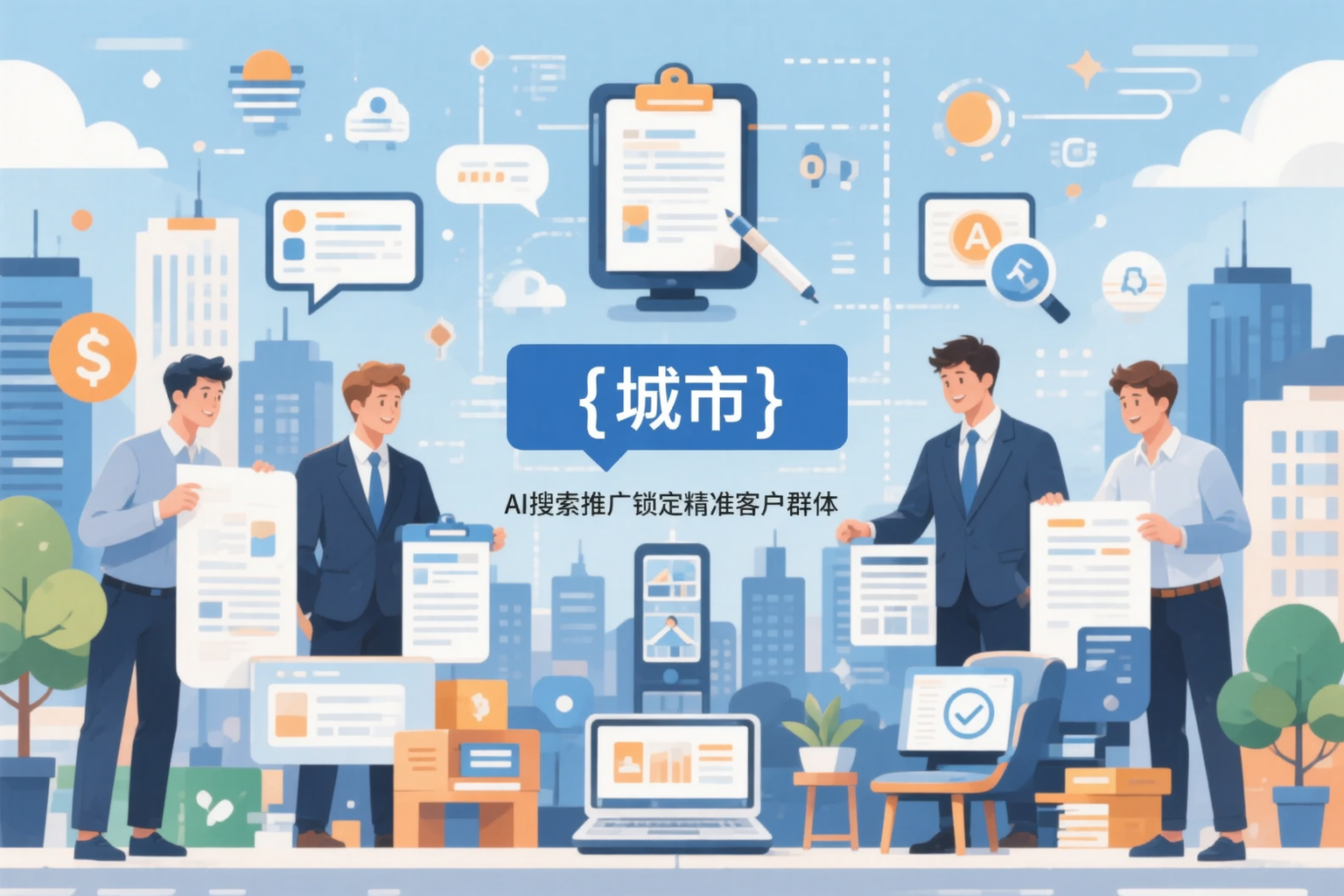 廊坊公司如何用AI搜索推广锁定精准客户群体