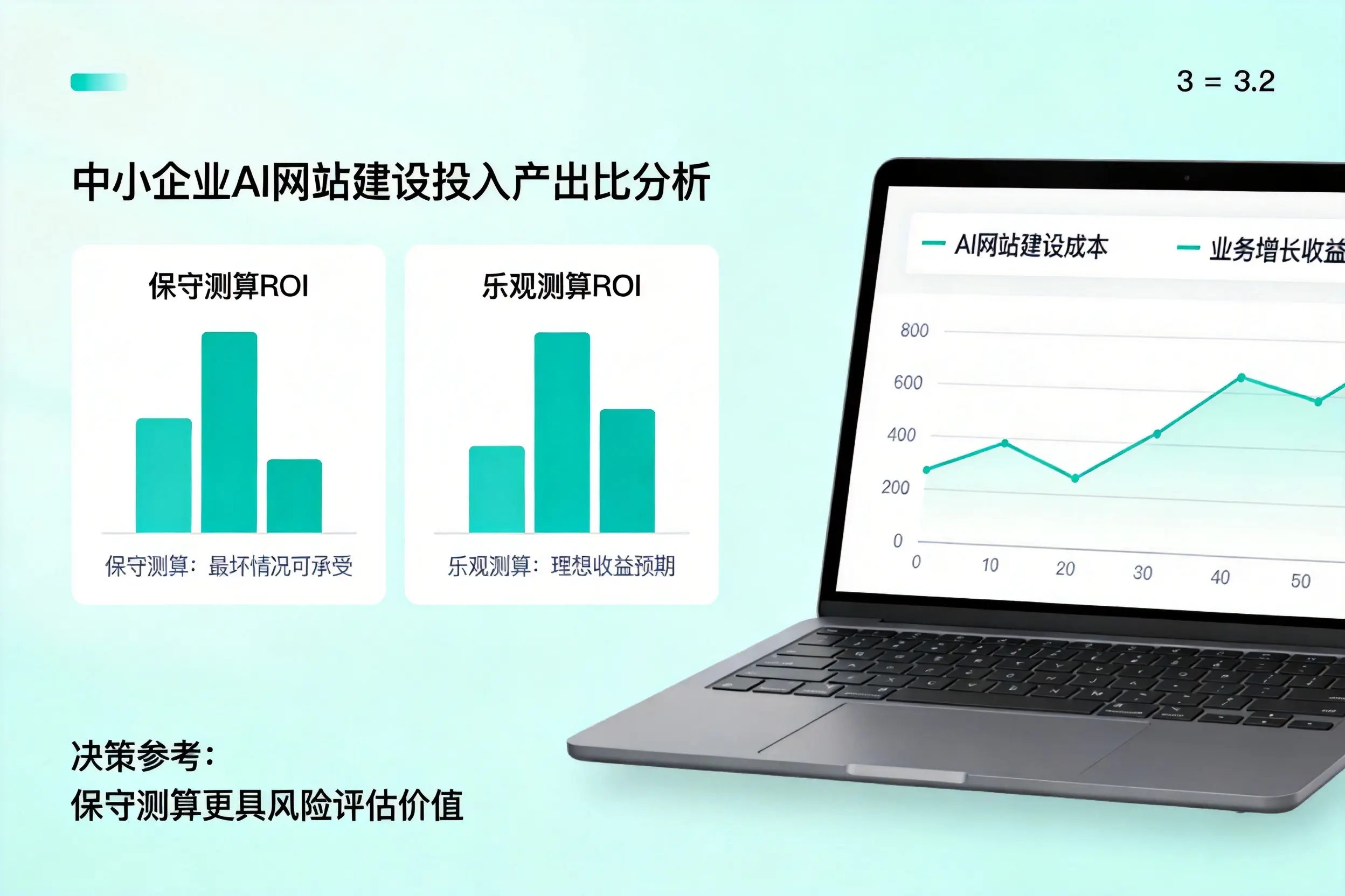 廊坊中小企业AI网站建设投入产出比怎么算?先看这份分析