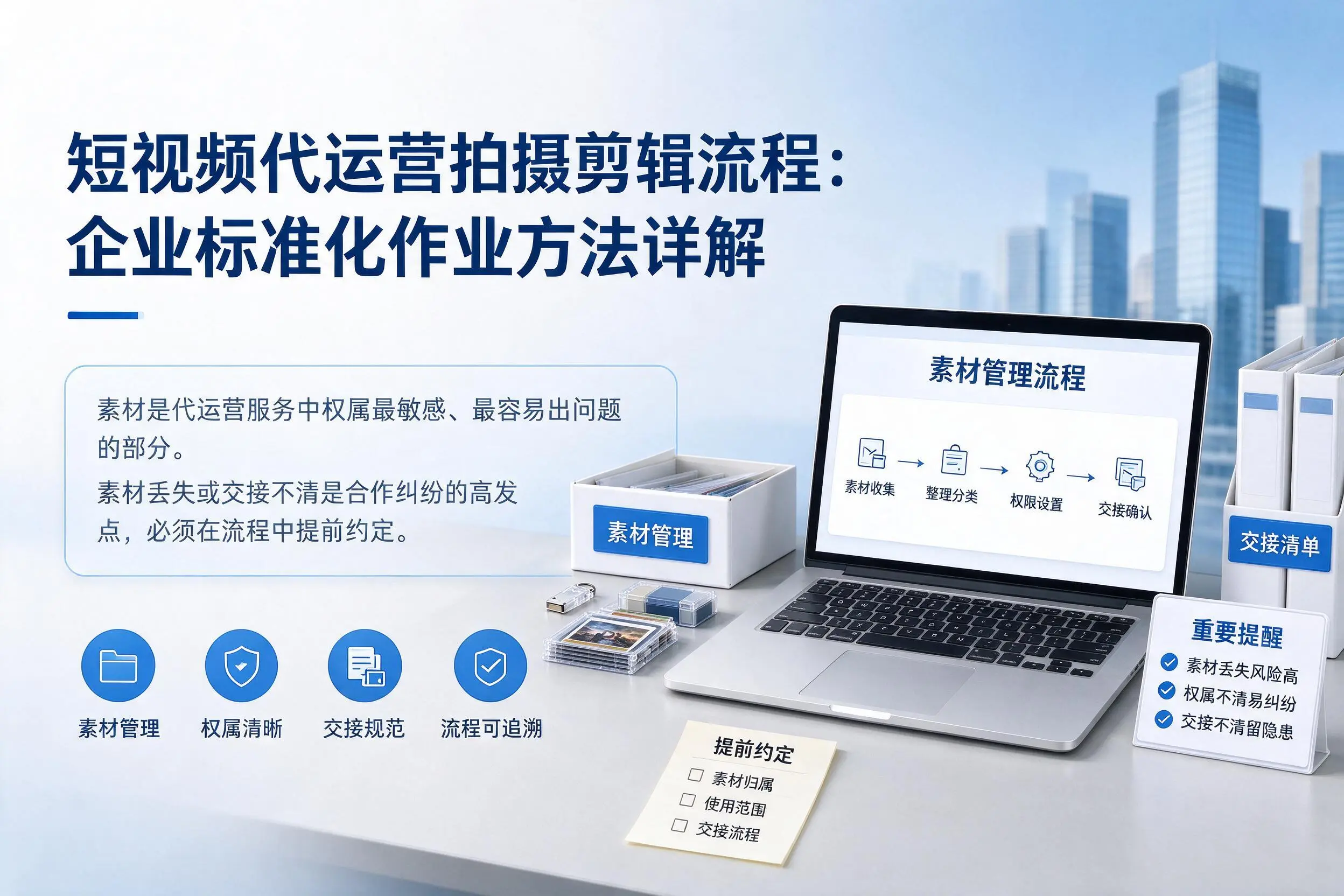 短视频代运营拍摄剪辑流程：廊坊企业标准化作业方法详解
