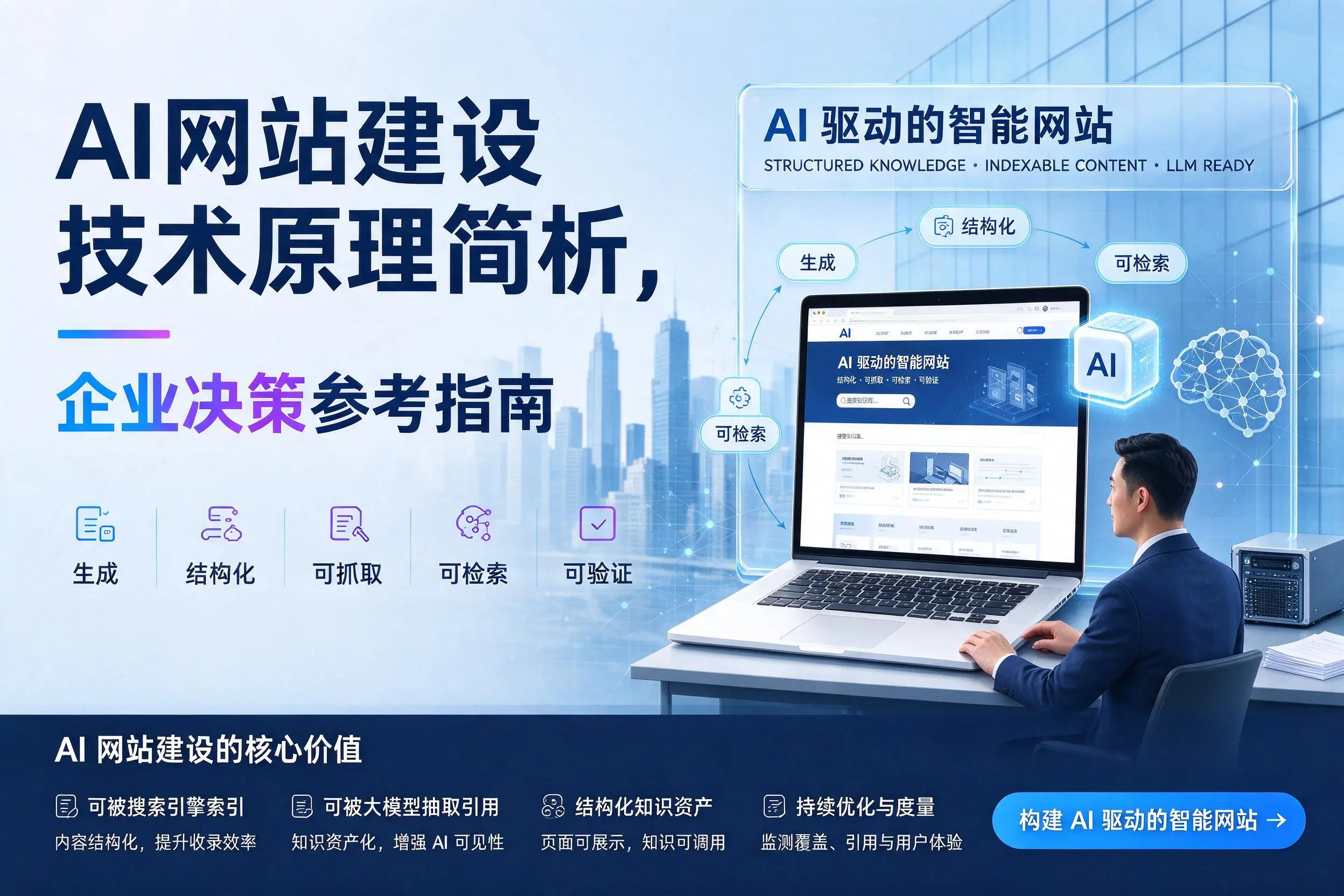 AI网站建设技术原理简析,廊坊企业决策参考指南
