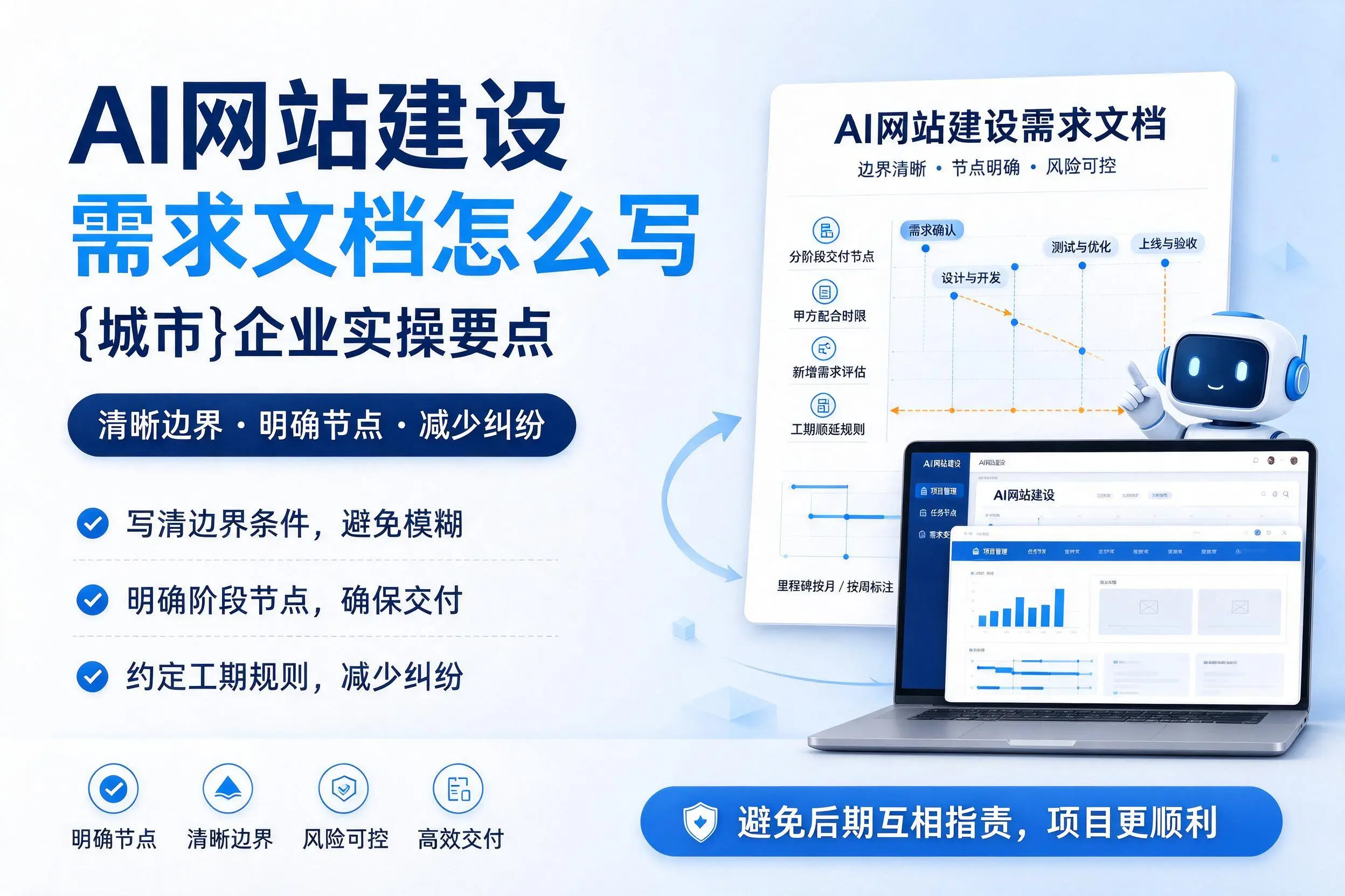 AI网站建设需求文档怎么写,廊坊企业实操要点